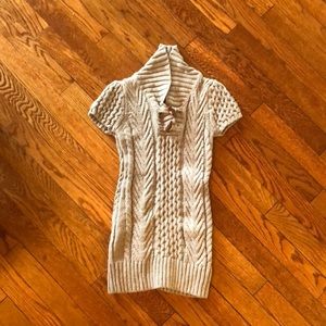 Girls gray 5-6 sweater dress